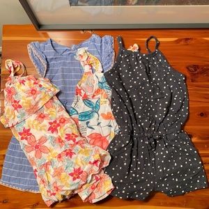 Girls 18 Months Bundle of 2 Dresses & 2 Rompers